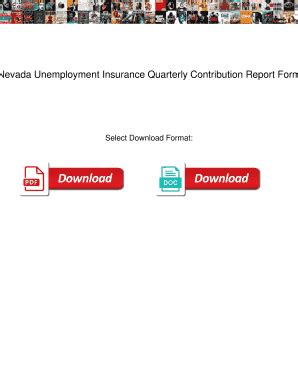 nv unemployment insurance quarterly contribution.